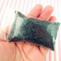 Long Black Polymer Clay Fake Sprinkles (Bag: 15 Grams)