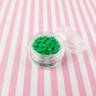 Evergreen Dark Green Polymer Clay Fake Long Sprinkles, Fake Decoden Funfetti Jimmies (Bag: 15 Grams)