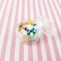 Rainbow Polymer Clay Round Confetti Sprinkles, Fake Sprinkles, Decoden Funfetti (Bag: 15 Grams)