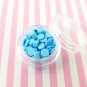 Blue Polymer Clay Round Confetti Sprinkles, Fake Sprinkles (Bag: 15 Grams)