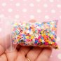 That Summer Something, Fake Polymer Clay Sprinkles with resin cab, Inedible Rainbow (Bag: 15 Grams)