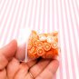 Large Polymer Clay Orange Tangerine Fruit Slices, Nail Art Sprinkles (Bag: 15 Grams)