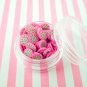 Polymer Clay Dragon Fruit Slices, Nail Art Slices, Miniature Dragonfruit (Bag: 15 Grams)