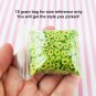 Polymer Clay Dragon Fruit Slices, Nail Art Slices, Miniature Dragonfruit (Bag: 15 Grams)