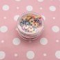 Mini Rainbow Donut, Loop Polymer Clay NON EDIBLE Dessert Sprinkles, Nail Art Slices (Bag: 15 Grams)