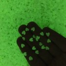 Glow in the Dark Rounded Heart Sprinkles, Fake INEDIBLE Polymer Clay Fake Sprinkles (Bag: 14 Grams) Glow in the Dark Rounded Heart Sprinkles, Fake INEDIBLE Polymer Clay Fake Sprinkles (Bag: 14 Grams)