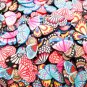 Assorted COLOR Large Butterfly Single Wing Fake Polymer Clay Slice Sprinkles (10 Pieces)