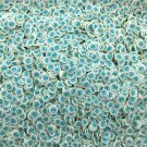 Small Pot Leaf, Pot Leaves Polymer Clay Round Confetti Circles, Fake Sprinkles (Bag: 15 Grams)