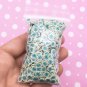 Small Pot Leaf, Pot Leaves Polymer Clay Round Confetti Circles, Fake Sprinkles (Bag: 15 Grams)