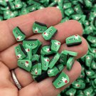 Large Smiling Key Lime Pie Slice Polymer Clay Dessert NON EDIBLE Nail Art Slices (Bag: 15 Grams) Large Smiling Key Lime Pie Slice Polymer Clay Dessert NON EDIBLE Nail Art Slices (Bag: 15 Grams)