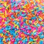 ARCADE Sprinkle Mix, Bright Sprinkles with Blue Stars, Decoden Funfetti Jimmies (Bag: 15 Grams)