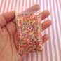 Rainbow Sprinkles, Polymer Clay Confetti Sprinkles, Fake Sprinkles (Bag: 15 Grams)