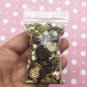 Coffee Cake Caffinated, Themed Non-Edible Sprinkle Mix with 3 Coffee Bean Cabs (Bag: 15 Grams)