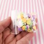 Larger Size Conversation Hearts Polymer Clay Assorted Heart Sprinkles, Fake Nail Art (Bag: 15 Grams)