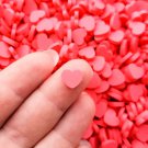 Larger Size Red Polymer Clay Assorted Heart Sprinkles, Heart Nail Art Slices (Bag: 30 Grams) Larger Size Red Polymer Clay Assorted Heart Sprinkles, Heart Nail Art Slices (Bag: 30 Grams)