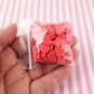 Larger Size Red Polymer Clay Assorted Heart Sprinkles, Heart Nail Art Slices (Bag: 30 Grams)