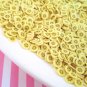 Polymer Clay Banana Fruit Sprinkle Slices, Nail Art Slices, Faux, Miniature (Bag: 15 Grams)