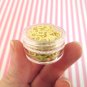 Polymer Clay Banana Fruit Sprinkle Slices, Nail Art Slices, Faux, Miniature (Bag: 15 Grams)