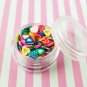 Assorted Polymer Clay Heart Sprinkles, Valentines Fake Sprinkle Mix (Bag: 15 Grams)