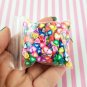 Assorted Polymer Clay Heart Sprinkles, Valentines Fake Sprinkle Mix (Bag: 15 Grams)