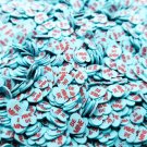 Small Blue Conversation Heart Mix Polymer Clay Valentine Heart slices (Bag: 15 Grams) Small Blue Conversation Heart Mix Polymer Clay Valentine Heart slices (Bag: 15 Grams)