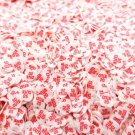 Small White Conversation Heart Mix Polymer Clay Valentine Heart slices (Bag: 15 Grams) Small White Conversation Heart Mix Polymer Clay Valentine Heart slices (Bag: 15 Grams)