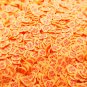 ke CSmall Orange Conversation Heart Mix Polymer Clay Valentine Heart slices (Bag: 15 Grams)