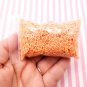 ke CSmall Orange Conversation Heart Mix Polymer Clay Valentine Heart slices (Bag: 15 Grams)