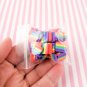 Large Kawaii Rainbow Pride Flag Polymer Clay Slices, Nail Art Slices (Bag: 30 Grams)