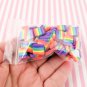Large Kawaii Rainbow Pride Flag Polymer Clay Slices, Nail Art Slices (Bag: 30 Grams)