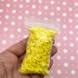 Yellow Lightning Bolt Polymer Clay NON EDIBLE clay sprinkles, Nail Art Slices (Bag: 30 Grams)
