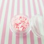 PASTEL PINK Mouse Ears, Pastel Mouse Ears Sprinkle Mix, Polymer Fake (Container: Approx. 3-5 Grams)
