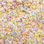 Pastel Melon Polymer Clay Sakura Flower Sprinkles, Fake Sprinkles (Bag: 15 Grams)