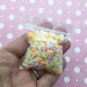 Pastel Melon Polymer Clay Sakura Flower Sprinkles, Fake Sprinkles (Bag: 15 Grams)