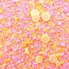 Pink Lemonade Dust Popping Candy Crumble, Fake Fruity Pebbles Polymer Clay (Bag: 14 Grams)