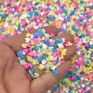 Heart Sprinkles, Polymer Clay Confetti Sprinkles, Valentines Day Fake Sprinkles (Bag: 15 Grams)