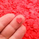 Larger Size Red Pointed Style Polymer Clay Assorted Heart slices,Nail Art Slices (Bag: 30 Grams)