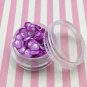 Small Purple Cabbage Polymer Clay Sprinkles, NON EDIBLE Veggie Nail Art Slices (Bag: 15 Grams)