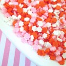 Polymer Clay Flower Sprinkles, Fake Sprinkles, Decoden Funfetti Rainbow Jimmies (Bag: 15 Grams)