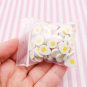 Large Polymer Clay Hardboiled Egg slices sprinkles, NON EDIBLE Nail Art Slices (Bag: 15 Grams)