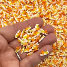 Larger Kawaii Gold Fish Polymer Clay Slices, Nail Art Slices, Faux sprinkles (Bag: 30 Grams)