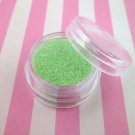 Mint Green kawaii fake Faux sugar sprinkles, good for fake cookies and desserts (Container: 8 Grams)