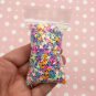 Multicolor 4 Pointed Star Sprinkles, Polymer Clay Confetti Sprinkles, Fake Sprinkles (Bag: 13 Grams)