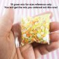 Yellow Roll Cake Polymer Clay Dessert Slices, Nail Art Slices, Faux Dessert (Bag: 15 Grams)