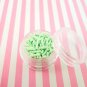 Pastel Green Long Polymer Clay Fake Sprinkles (Bag: 15 Grams)