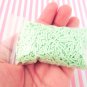 Pastel Green Long Polymer Clay Fake Sprinkles (Bag: 15 Grams)