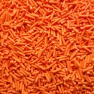 Orange Long Polymer Clay Fake Sprinkles (Bag: 15 Grams)