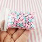 Cotton Candy Mint Polymer Clay Dessert Candy Slice Sprinkles, Nail Art Slices (Bag: 15 Grams)