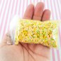 Yellow Mango Fruit Cake with Strawberry, Kiwi, and Orange Polymer Clay Dessert (Bag: 15 Grams)