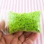 Acid Green Long Polymer Clay Fake Sprinkles, Faux Sprinkles (Bag: 15 Grams)